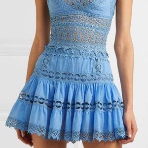 Chario Ruiz Ibiza Blue Mini Skirt